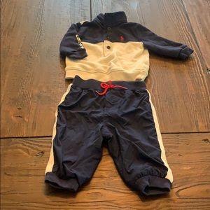 Ralph Lauren sweat suit 6m
